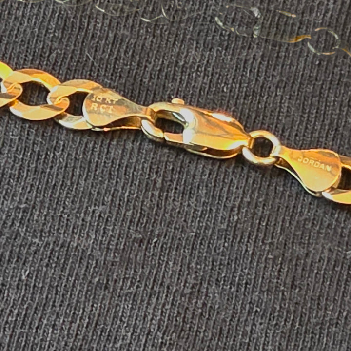 10K Gold Traditional Cuban Link Necklace