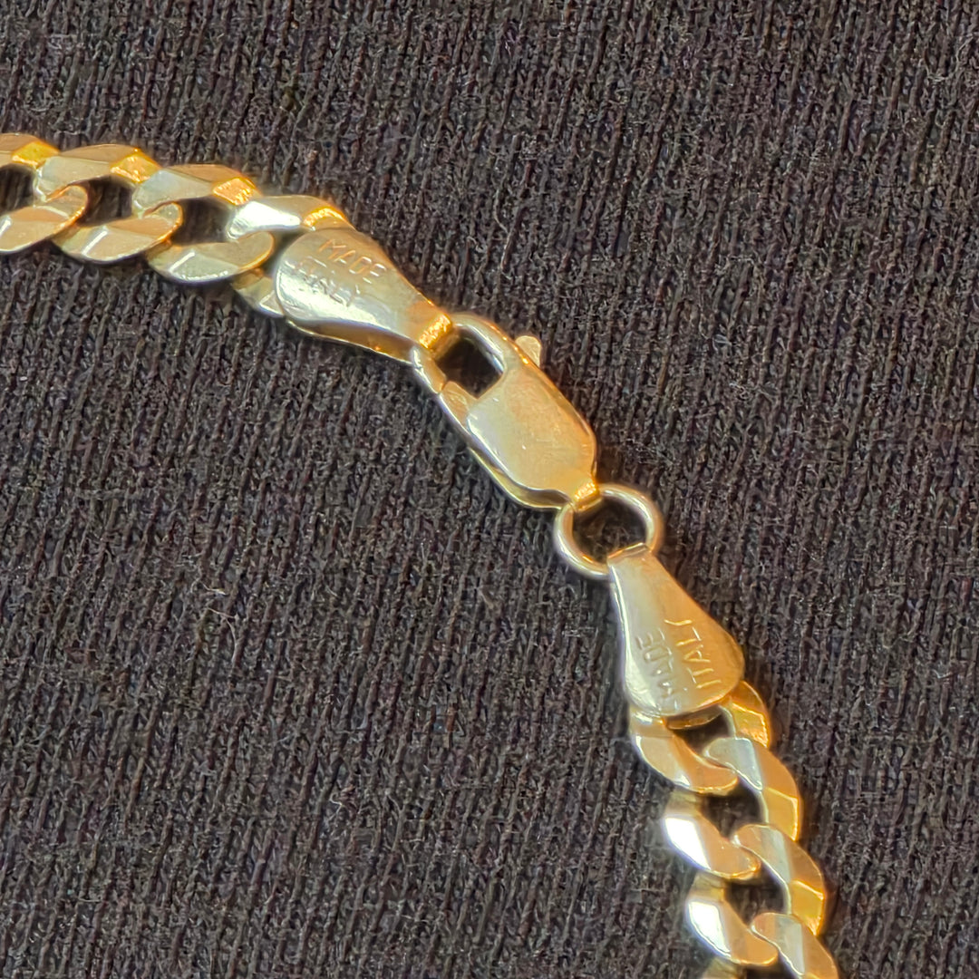 10K Gold Smaller Cuban Link Necklace