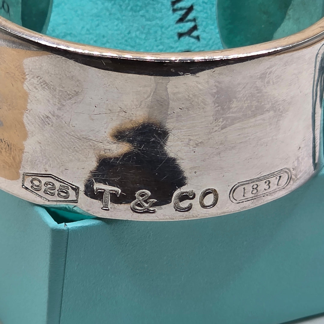 Authentic Tiffany & Co. 1837 Sterling Silver Cuff Bracelet