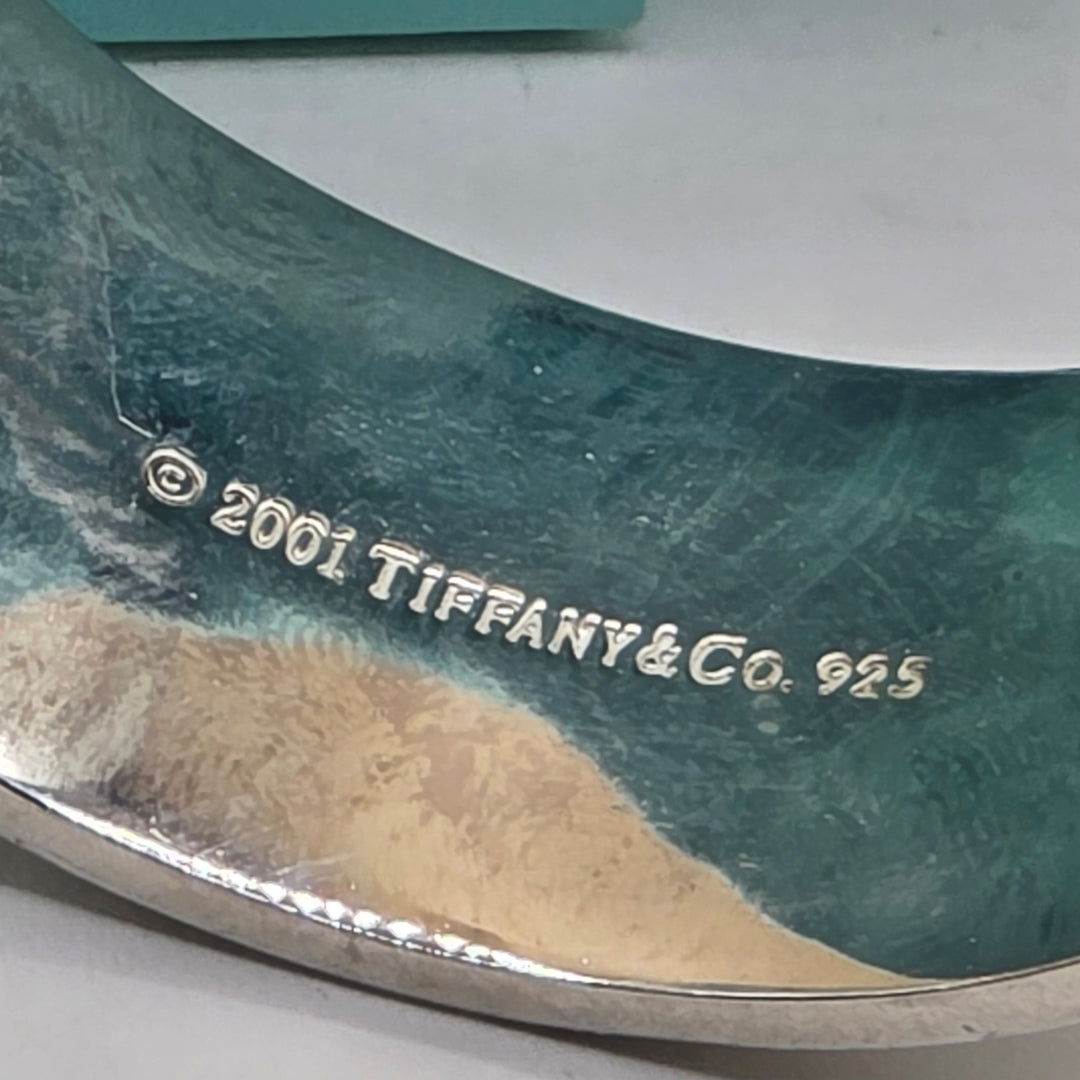 Authentic Tiffany & Co. 1837 Sterling Silver Cuff Bracelet