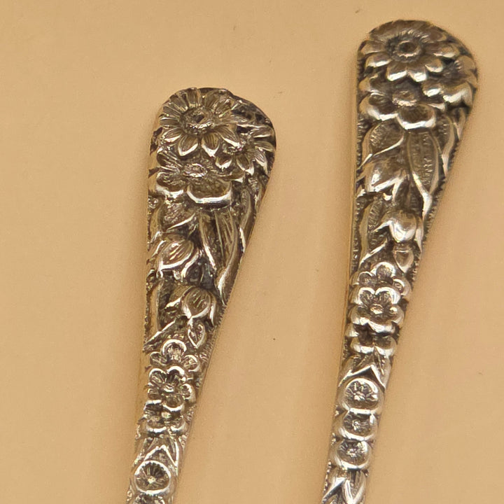 Antique Silver & Amber Art Deco Spice or Caviar Menage Server