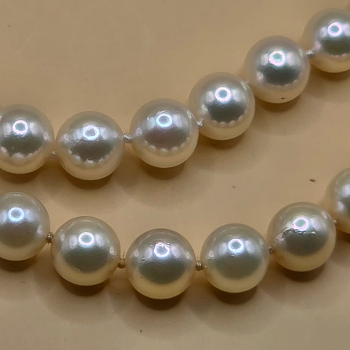 14K Gold & Pearl Long Necklace