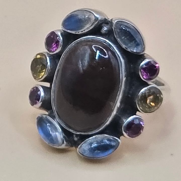 Authentic Nicky Butler Vintage Sterling Silver Floral Ring