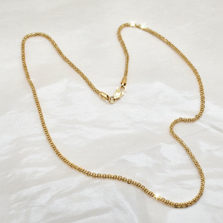 22K Gold Halabi Chain Link Necklace