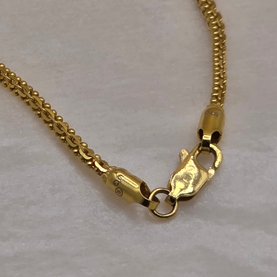 22K Gold Halabi Chain Link Necklace