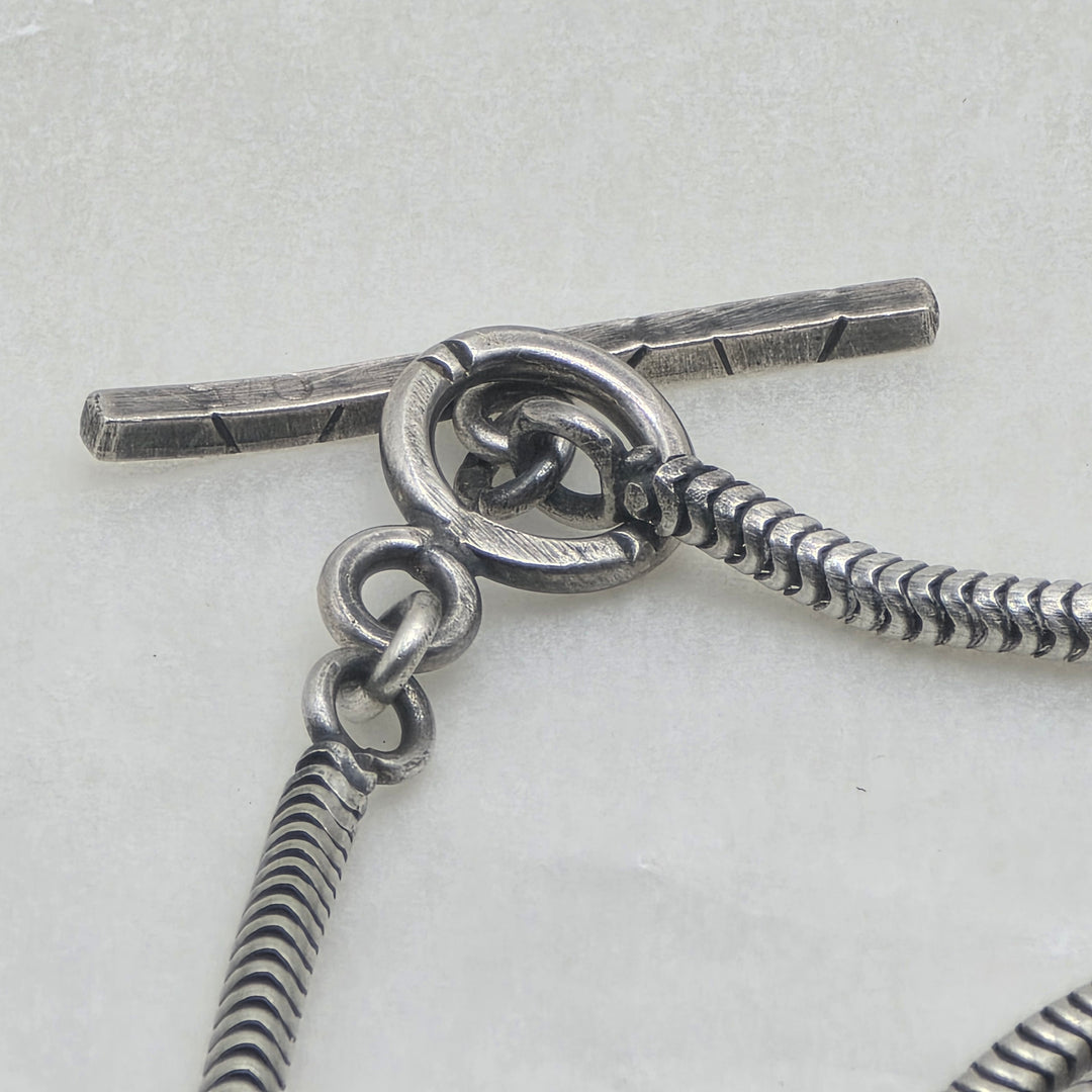 Pair of Sterling Silver Bali Goddess Necklaces