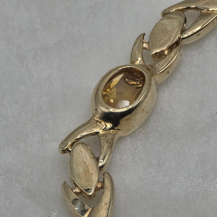 14K Gold Hugs-N-Kisses Multi-Gem Bracelet