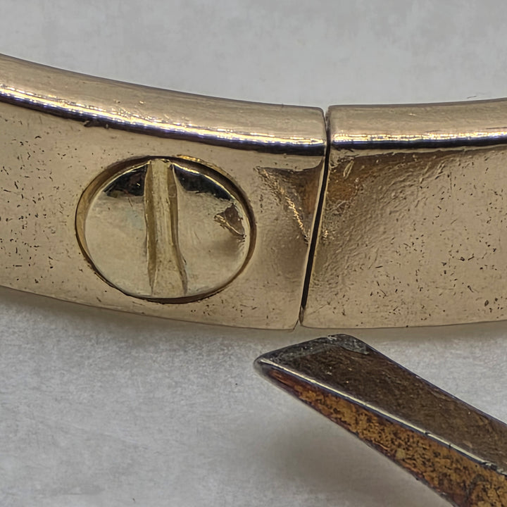Authentic Cartier 18K Gold Love Bracelet w Box & Travel Pouch