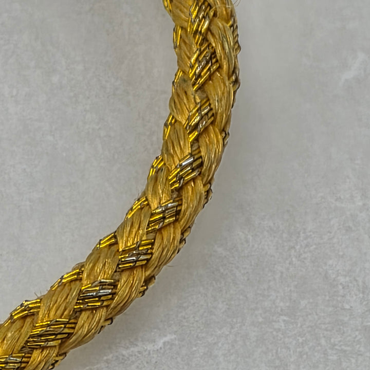 22K Gold Middle Eastern Infinity Length Filigree Necklace
