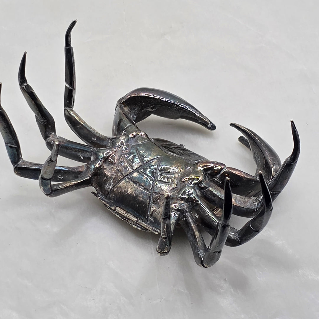 Pair of Trinket Box Beah Home Decor - Crab & Mosaic