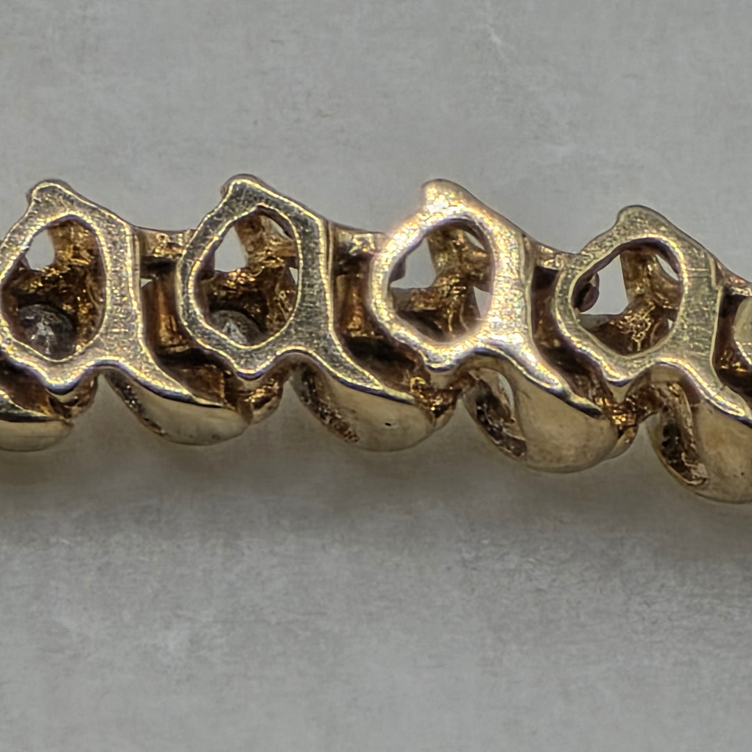 14K Gold & 50 Diamond "S" Link Tennis Bracelet