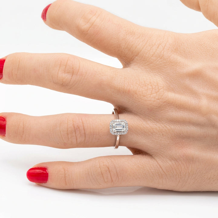 14K Gold & Diamond Elegant Engagement Ring