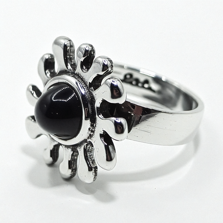 Rare Vintage Gson Liedholm Mid-Century Modern Hippy Flower Ring