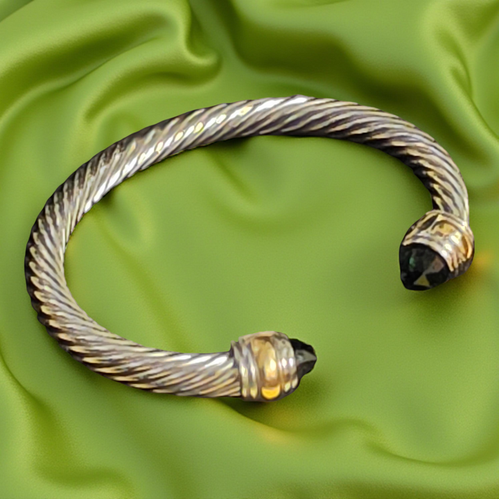 David Yurman Prasiolite Classic Cable Bracelet