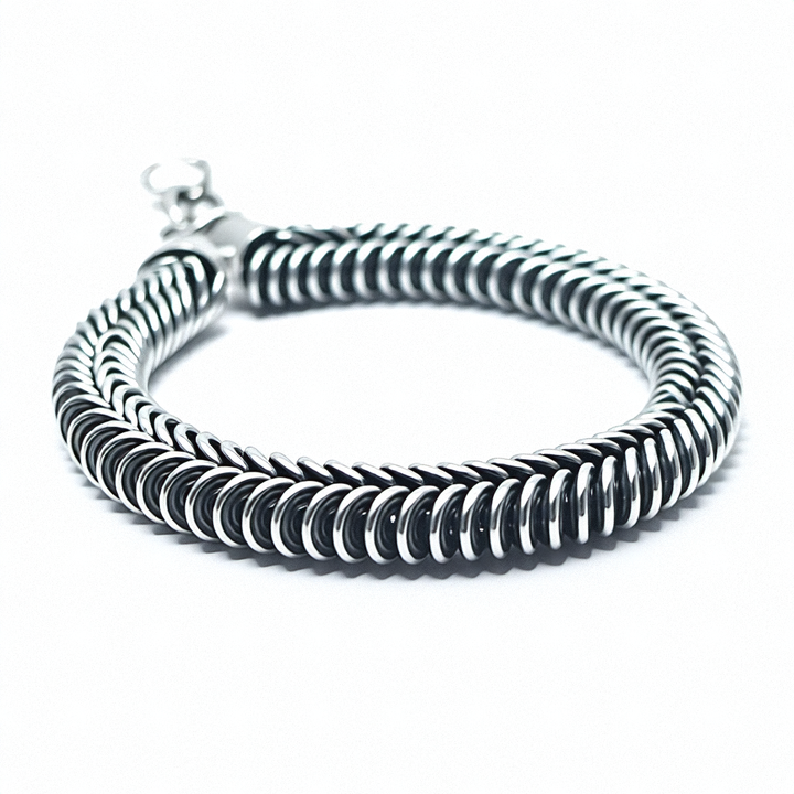 Sterling Silver Scallop Link Bracelet - Estate Jewelry Priced Right